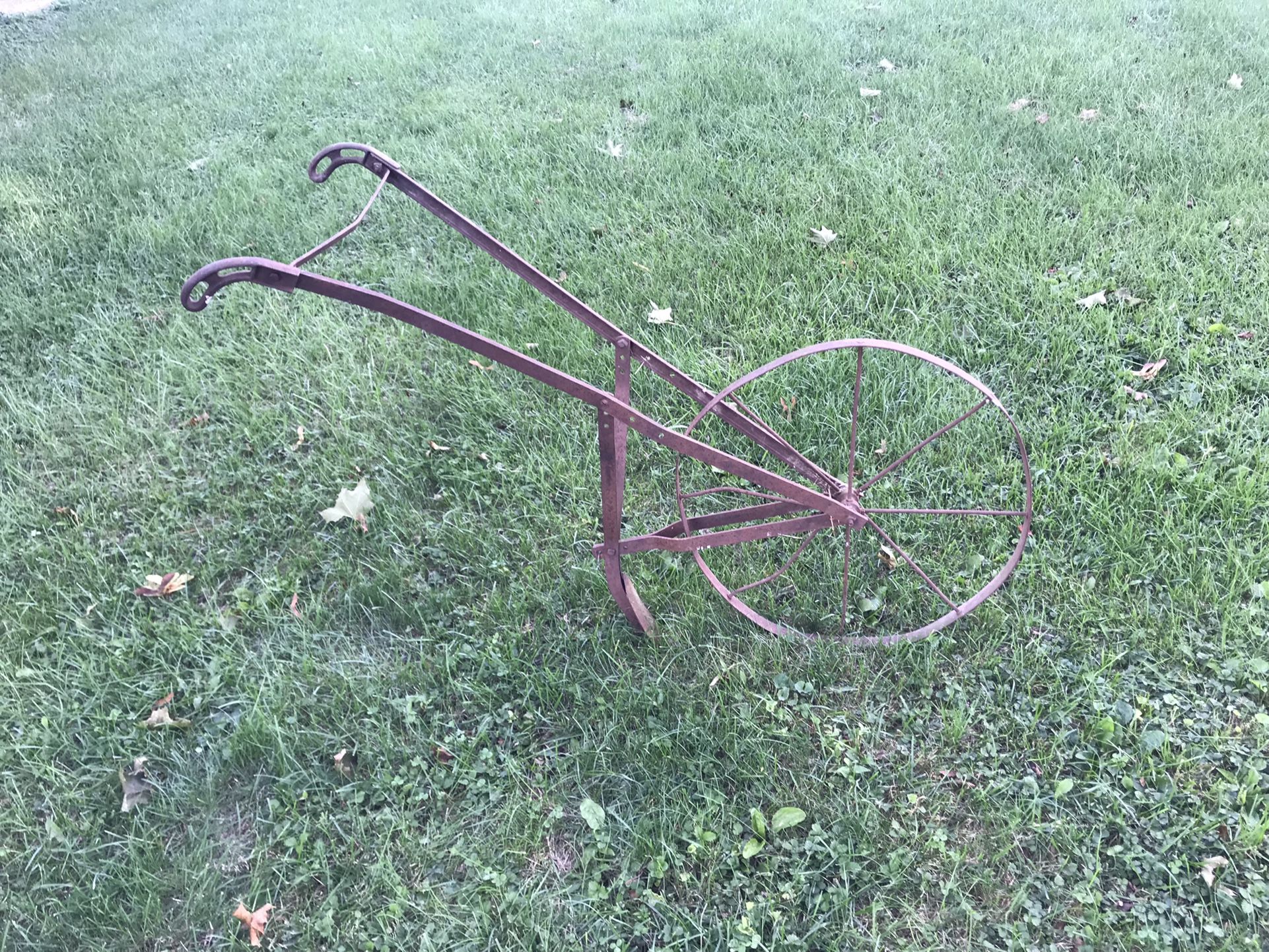 Old Push Harrow