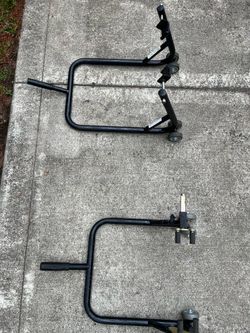 Black widow bike stands