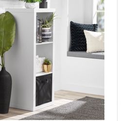 Bookcase, Bookshelves, display , White 3 Cubes