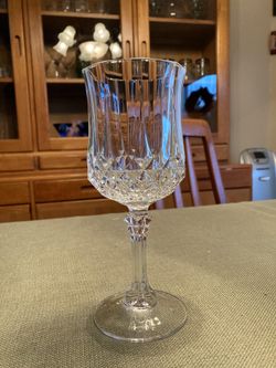  Longchamp 24% Leaded Crystal Tall Water Goblet