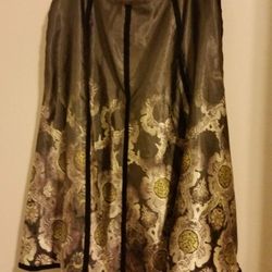 APOSTROPHE SILKY SKIRT