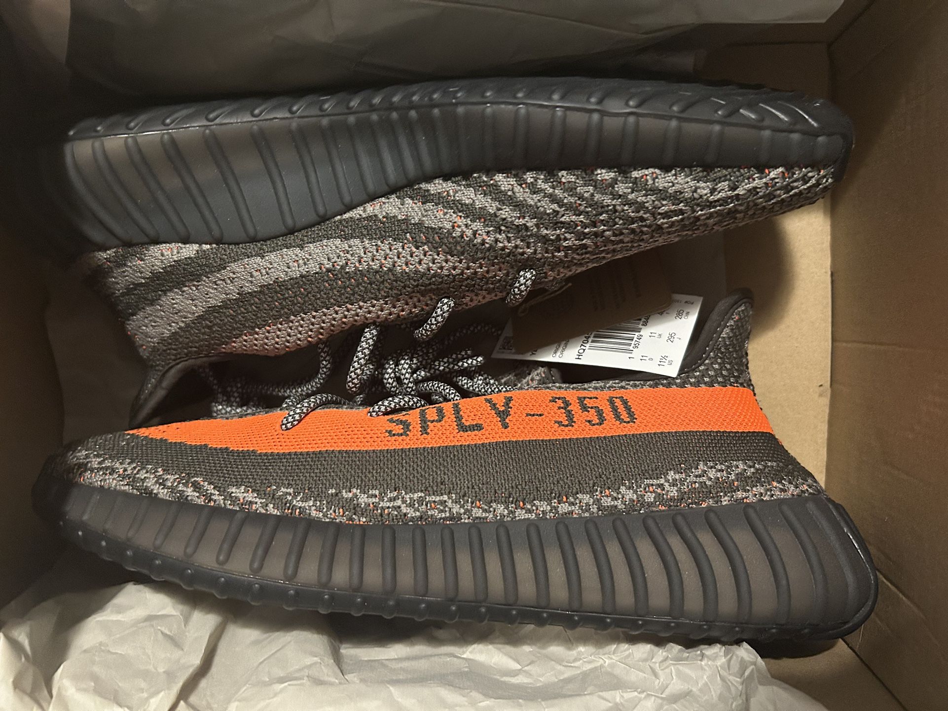 Adidas Yeezy Boost 350 V2 Carbon Beluga Size 11.5