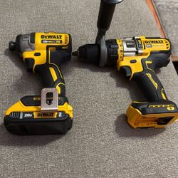 Dewalt Xr Two Tools One battery 