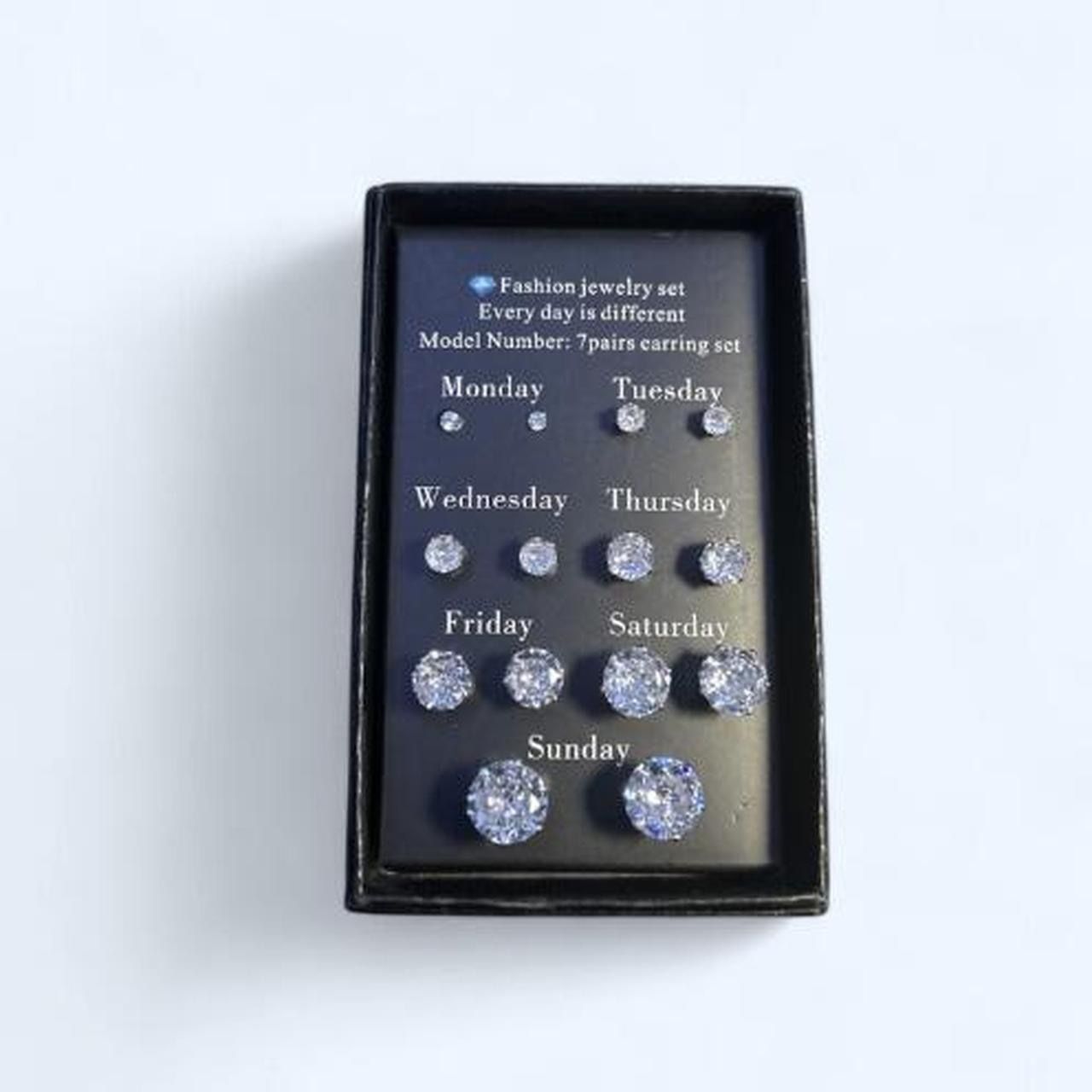 Silver Studded Earrings