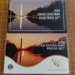 2019 Proof Set & 2020 Silver Proof Set