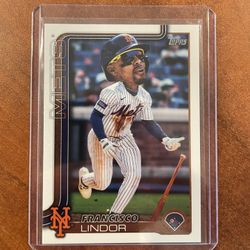 2025 Topps Francisco Lindor [Big Head Variation] #350