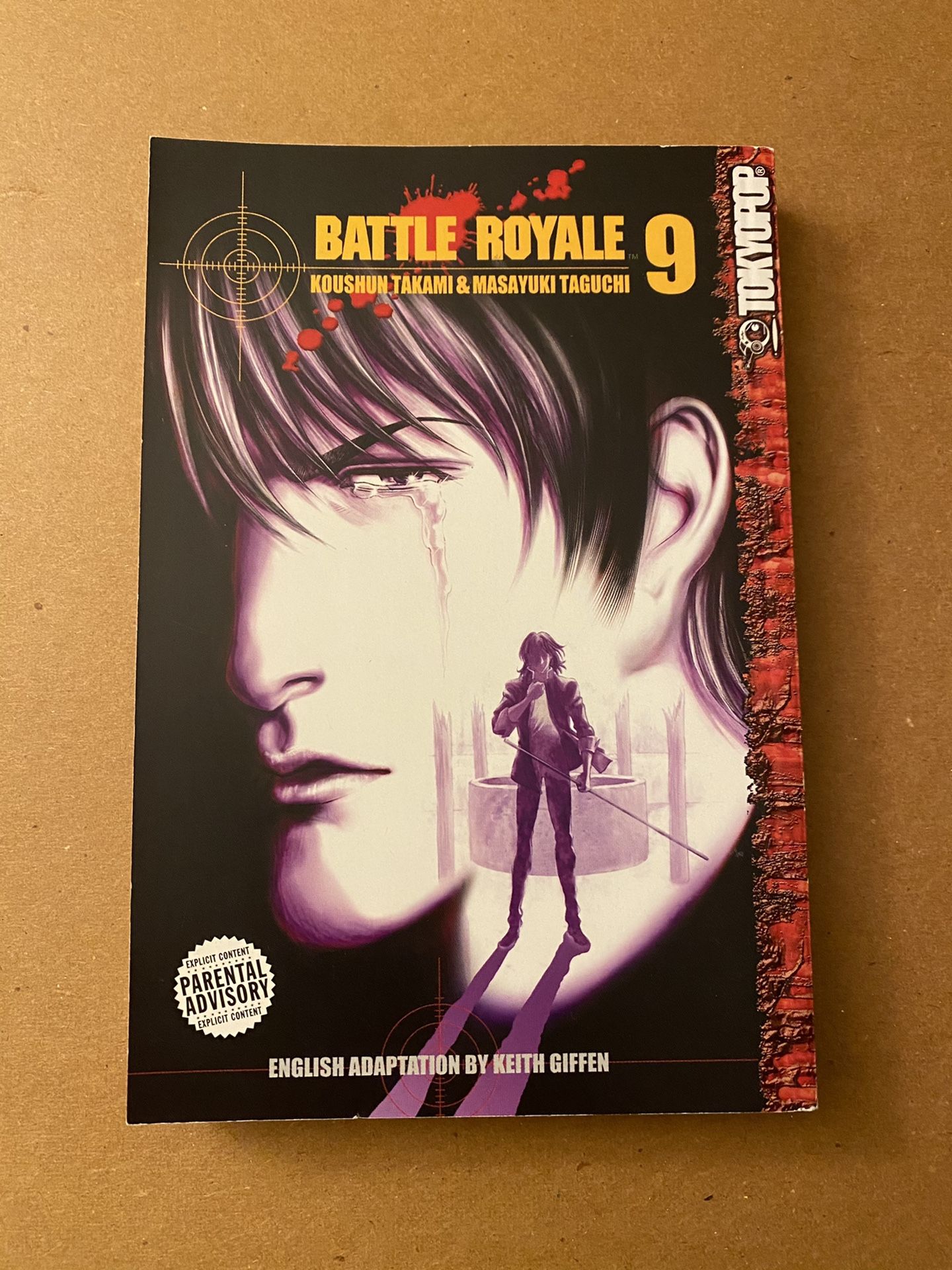 Battle royale manga volume 9