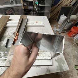 Metal Framing Studs 10ft Long 12GA 3 1/2 X 1 3/8