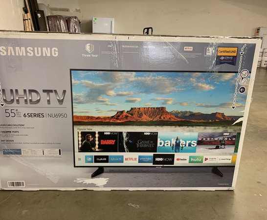 Brand New Samsung 55” Series 6 TV! Open box w/ warranty CD67