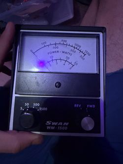 Ham radio equipment swan wm 1500