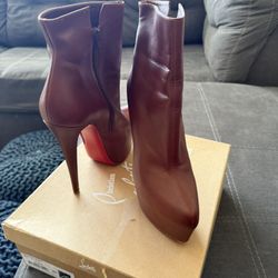 Christian Loubtin Booties