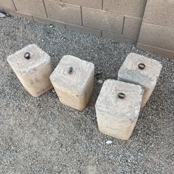 Cement Hold Downs With Attachments