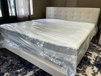 New ultimate 14” inch King Size Hybrid Comfort Support Mattress ⚡️ Shop with $0 Down Financing ⚡️ Same Day Delivery