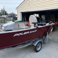 14 Foot Polar Craft Boat With Tohatsu Motor