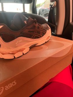 Asics brown sneakers