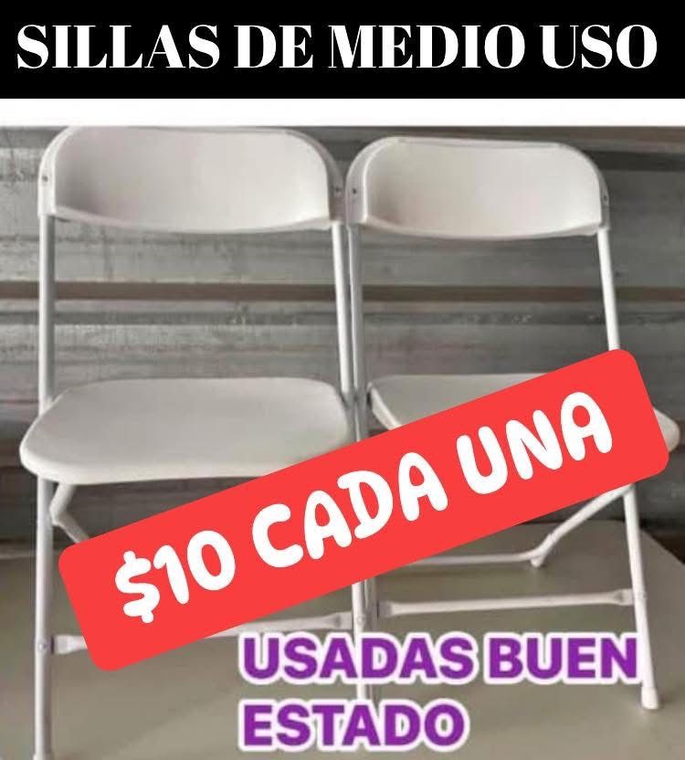 total of 40 chairs $10 each
