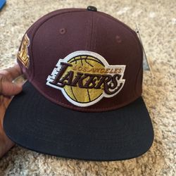 Purple Lakers Hat