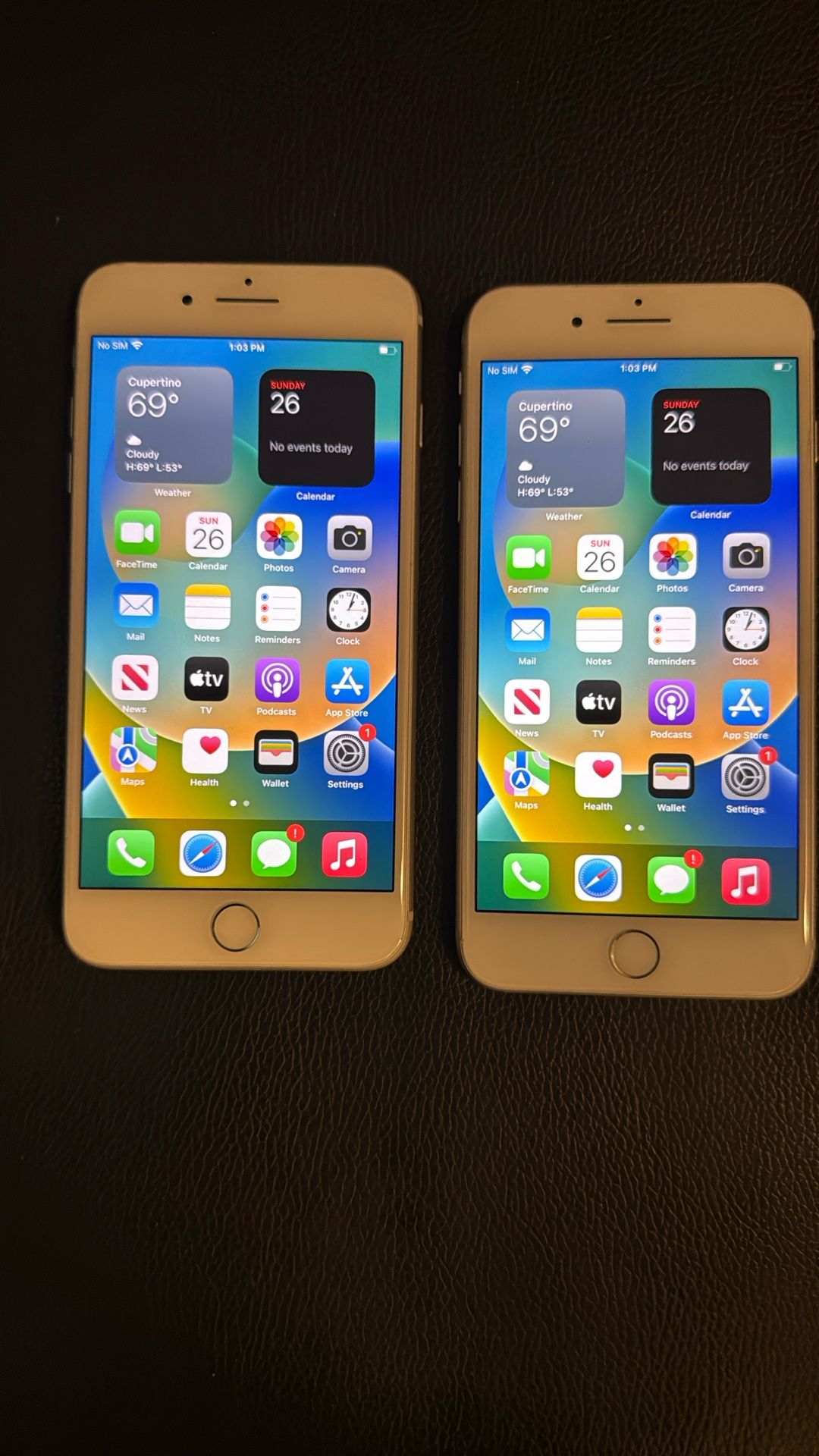 X2 iPhone 8 Plus. Unlocked, 7.5/10 Condition