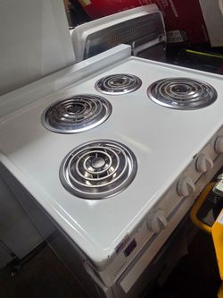 Premier White Electric Coil Range Stove