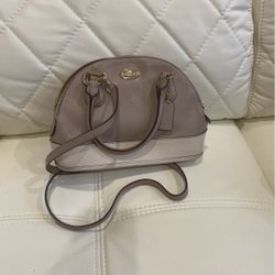 Genuine Leather Coach Bag 