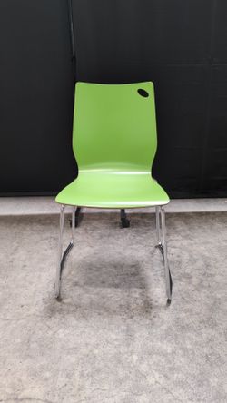 Versteel Lime Green Sled Base Chair