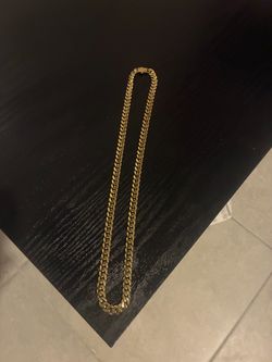 Gold filled Cuban link chain