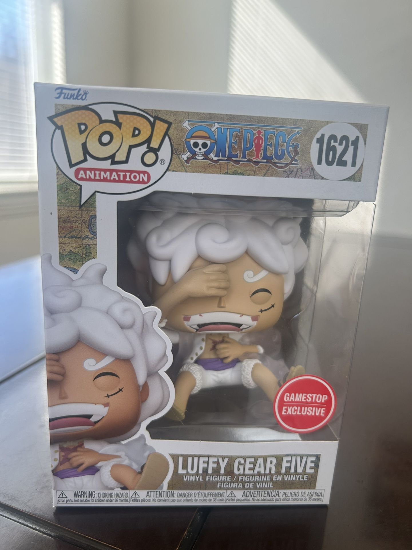 Funko Pop One Piece Luffy Gear Five GameStop Exclusive