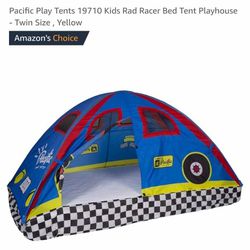 Race Car Twin Size Bed Tent