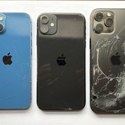  (SOLD) iPhone Unlocked lot 12 pro max, 13, 11 (SOLD)