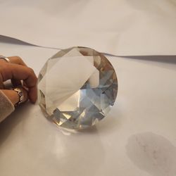 Diamond Shaped Glass Decor 