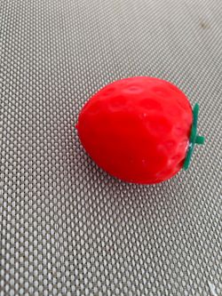 Squishy mini strawberry