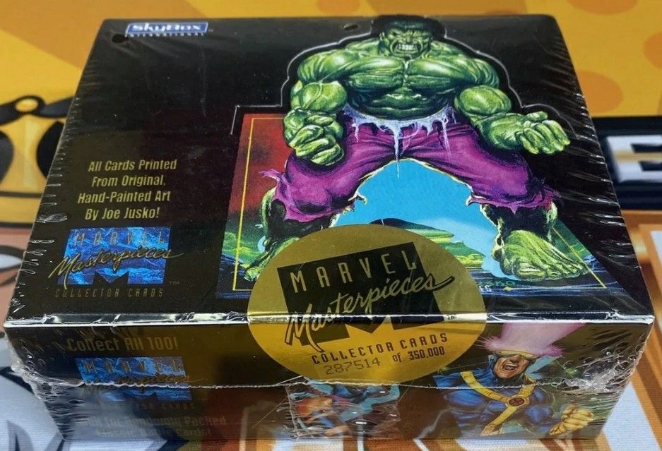 1992 Marvel Masterpiece Series 1 Sealed Box Brand New