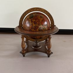 Wooden Globe 