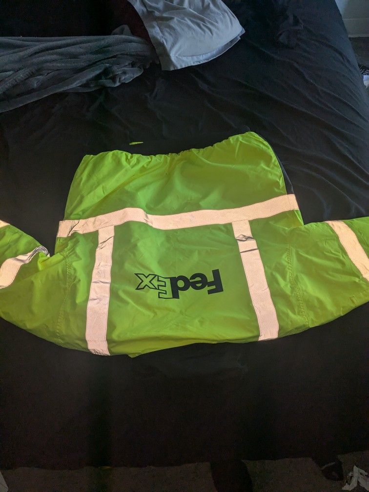 Working jacket for rain