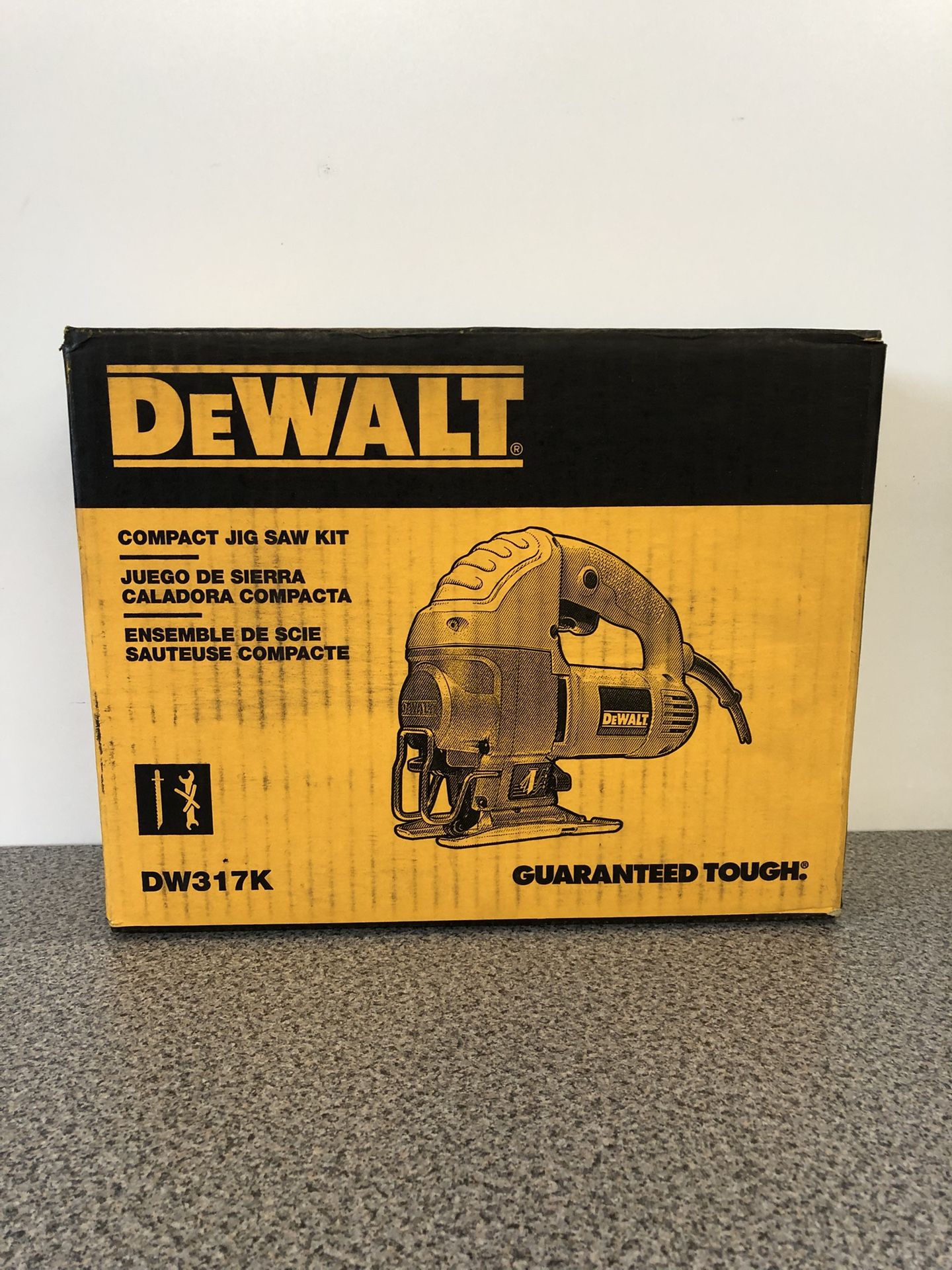 DeWalt Variable Speed Jigsaw Kit NEW