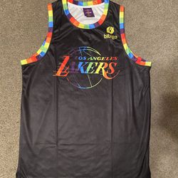 Lakers Jersey Pride Night Size XL