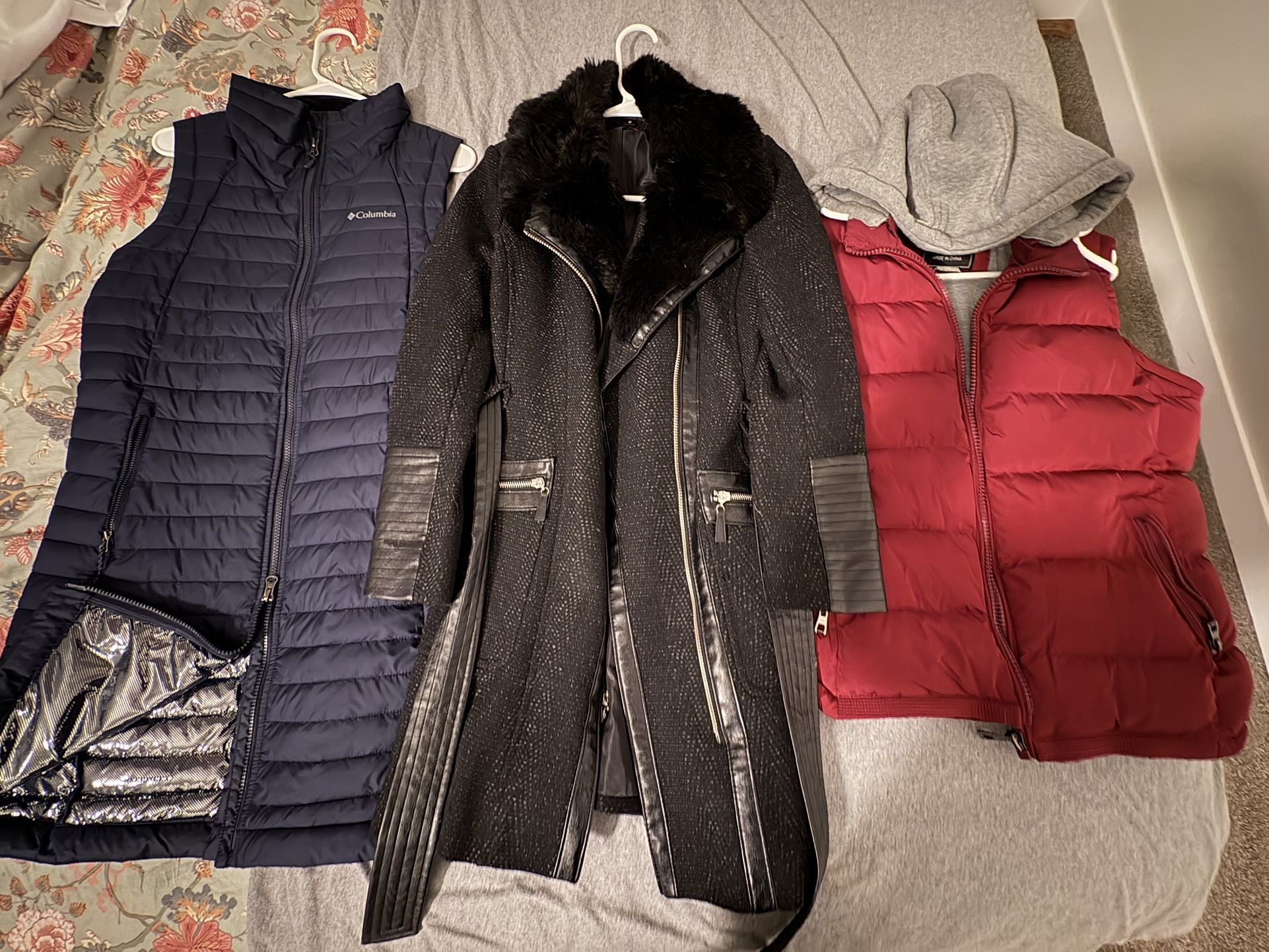 Winter Coat And Two Vests