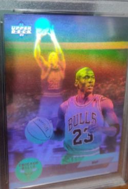 1992 Michael Jordan Upper Deck #AW9 Hologram