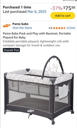 Pack-n-play Bassinet/ Crib