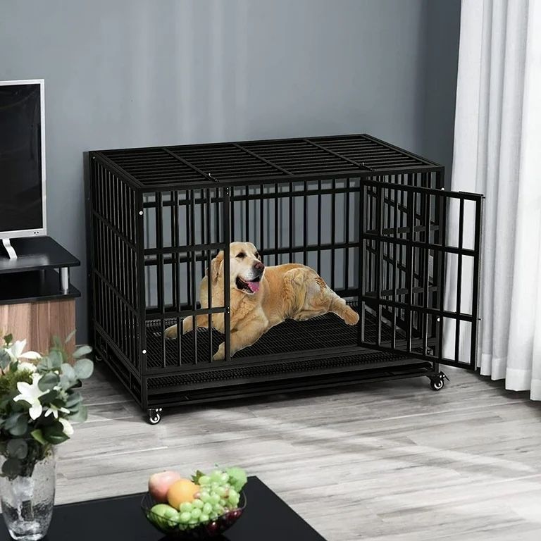 48” Heavy Duty Dog Crate Sta
