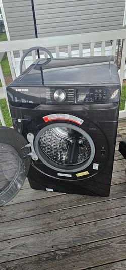Samsung Front Load Washing Machine Black