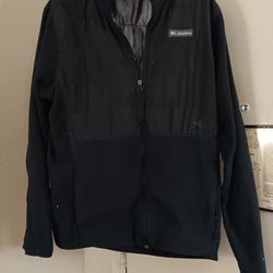 Men's Columbia Black Jacket Size Large