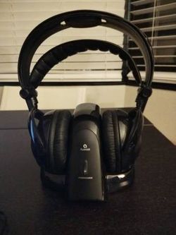 AudioMX Wireless RF Over-Ear Headphones