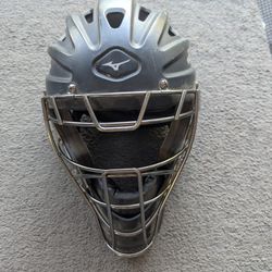Mizuno Youth Catchers Helmet Black