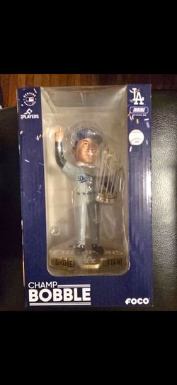 Los Angeles Dodgers Shohei Ohtani Foco World Series 24 Champions Bobblehead exclusive
