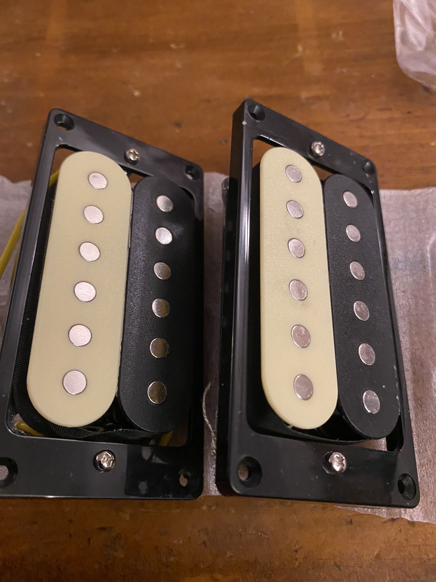 Unbranded New Zebra Humbucker Pickup Set