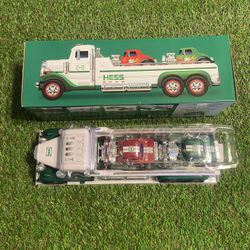 2022 HESS Flatbed Truck and Hotrods