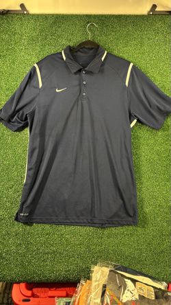 Nike Dri-FIT Navy Polo Shirt