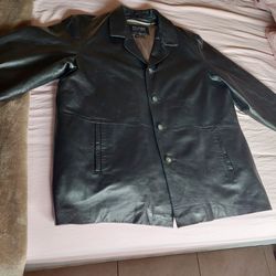 Leather Jacket XXL 