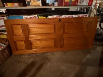 6 panel pine door